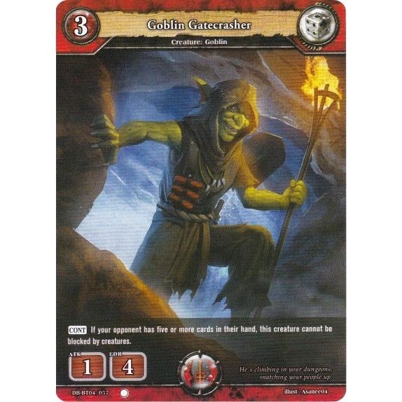 Image for Goblin Gatecrasher (DB-BT04/057) (BP04) - Dragoborne