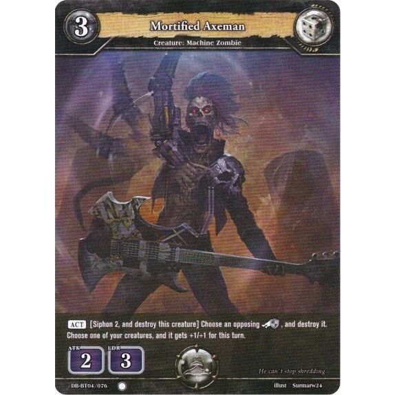 Image for Mortified Axeman (DB-BT04/076) (BP04) - Dragoborne
