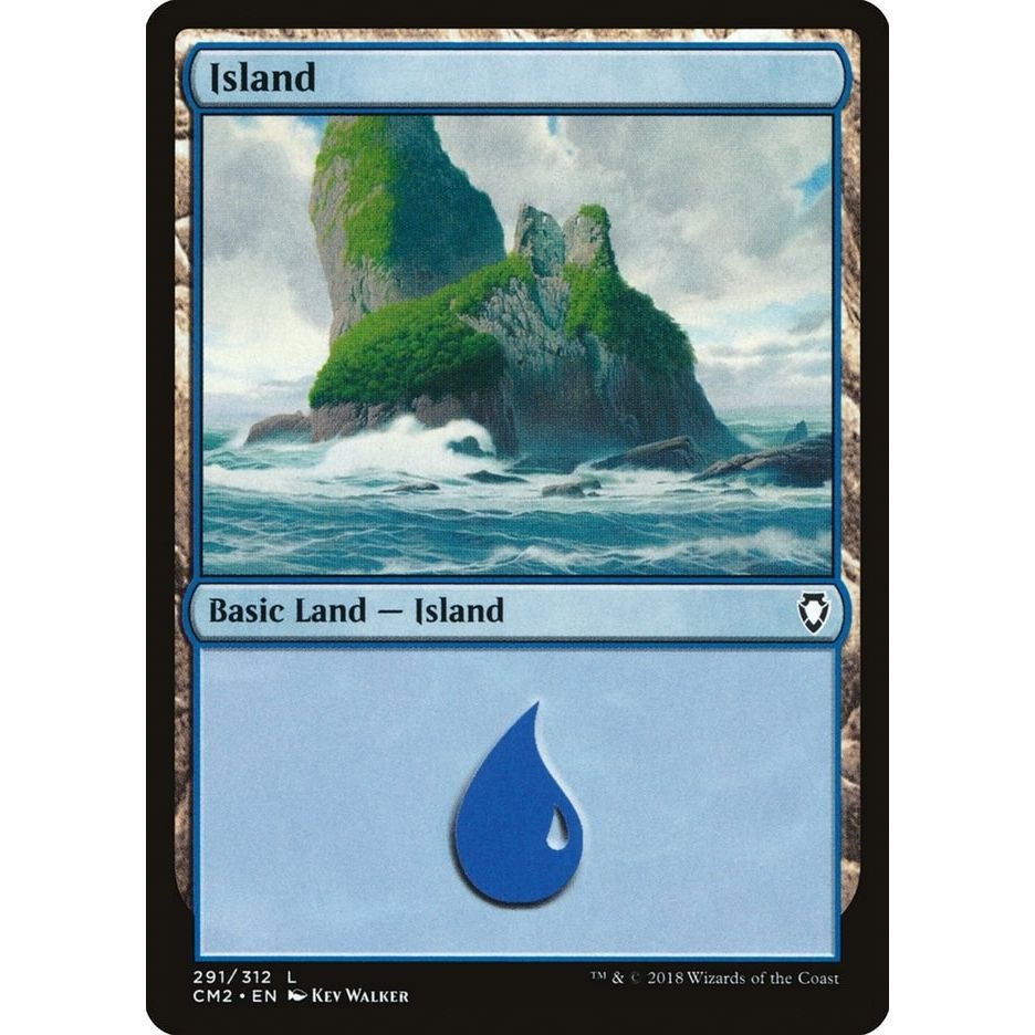 Image for Island (291) (291) (CM2) - Magic: The Gathering