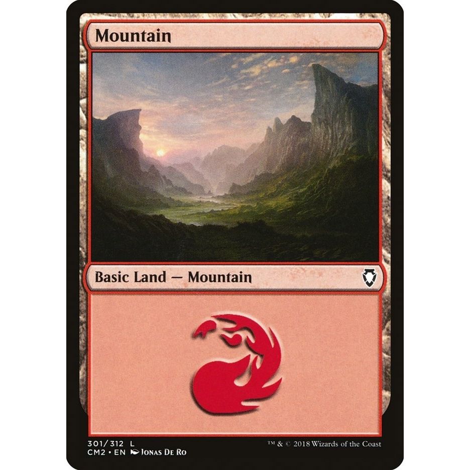 Image for Mountain (301) (301) (CM2) - Magic: The Gathering