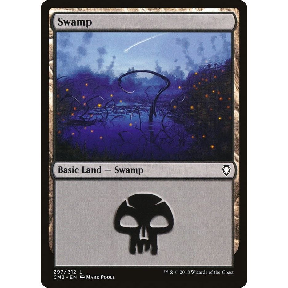 Image for Swamp (297) (297) (CM2) - Magic: The Gathering