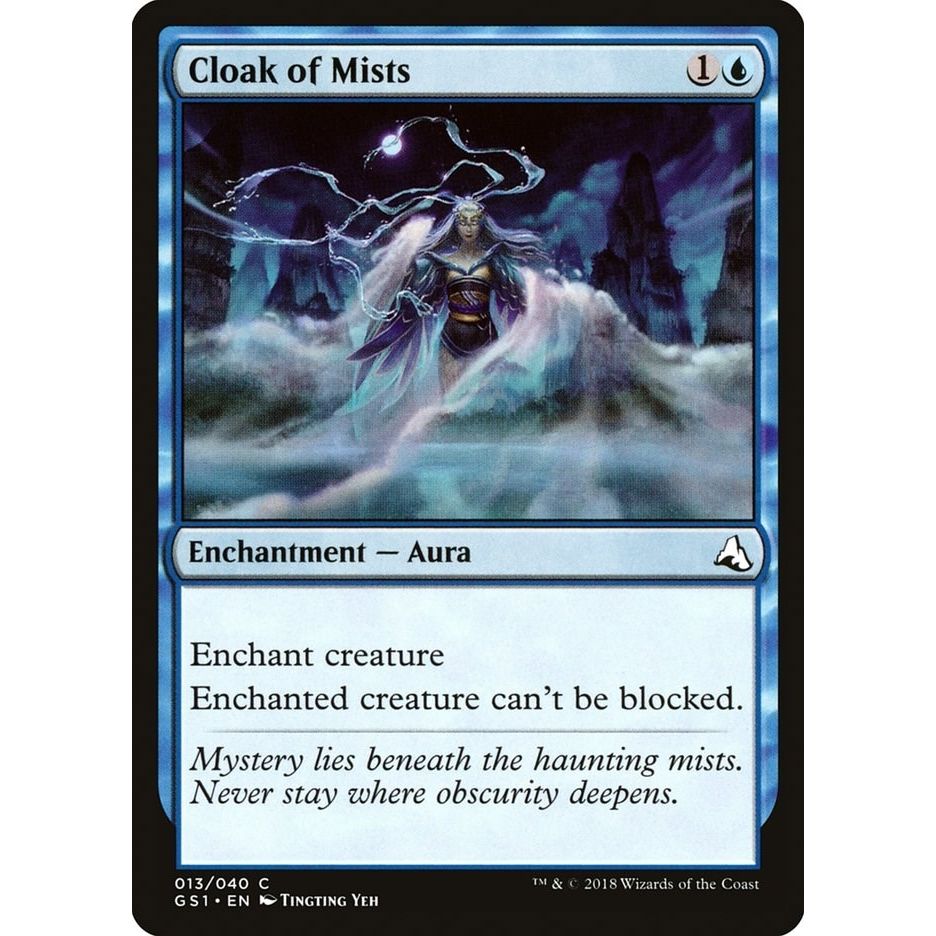 Image for Cloak of Mists (13) (GS1) - Magic: The Gathering