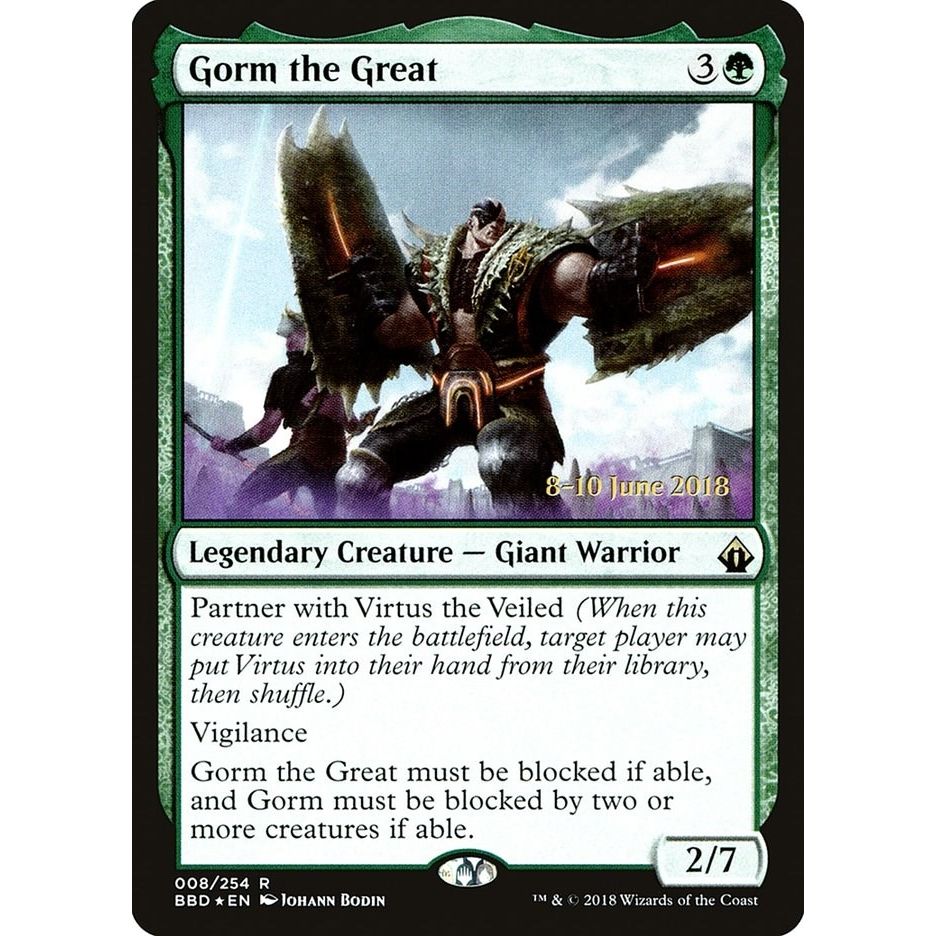 Image for Gorm the Great (8) (LARP) - Magic: The Gathering