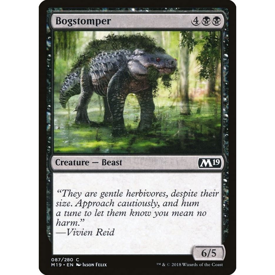 Image for Bogstomper (87) (M19) - Magic: The Gathering