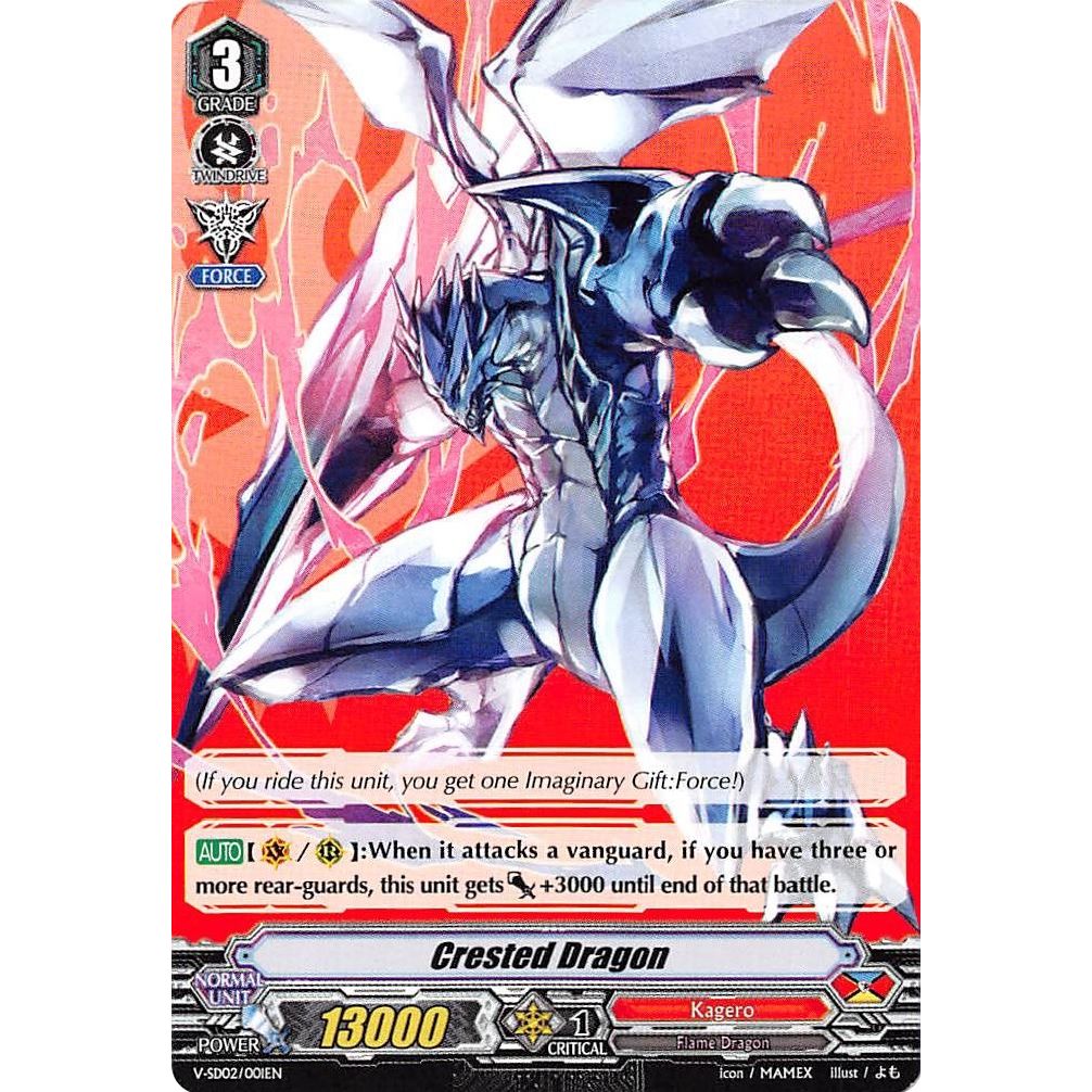 Image for Crested Dragon (V-SD02/001EN) (V-SD02) - Cardfight Vanguard