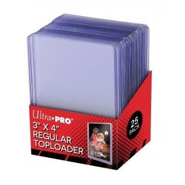 Image for 3" x 4" Clear Regular Toploader (25-Count) - Collectible Storage