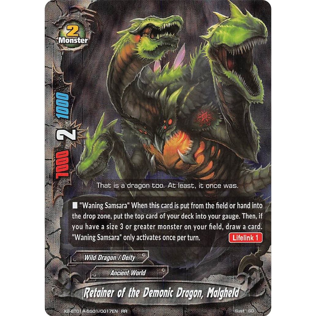 Image for Retainer of the Demonic Dragon, Malgheld (X2-BT01A-SS01/0017EN) (X2BT01A) - Future Card BuddyFight