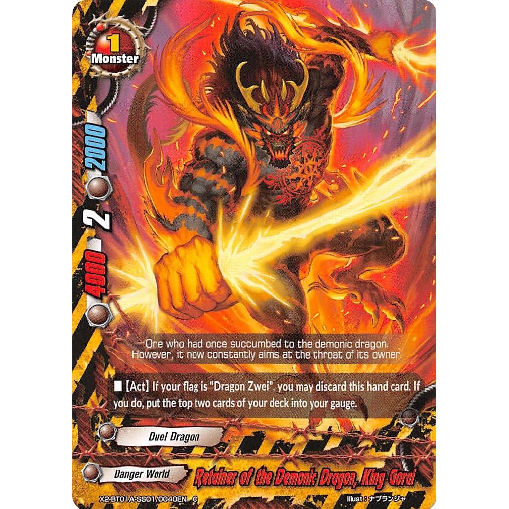 Image for Retainer of the Demonic Dragon, King Gorai (X2-BT01A-SS01/0040EN) (X2BT01A) - Future Card BuddyFight