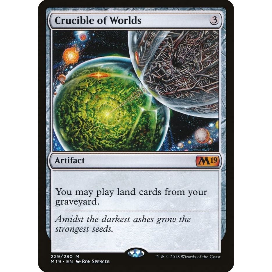 Image for Crucible of Worlds (229) (M19) - Magic: The Gathering