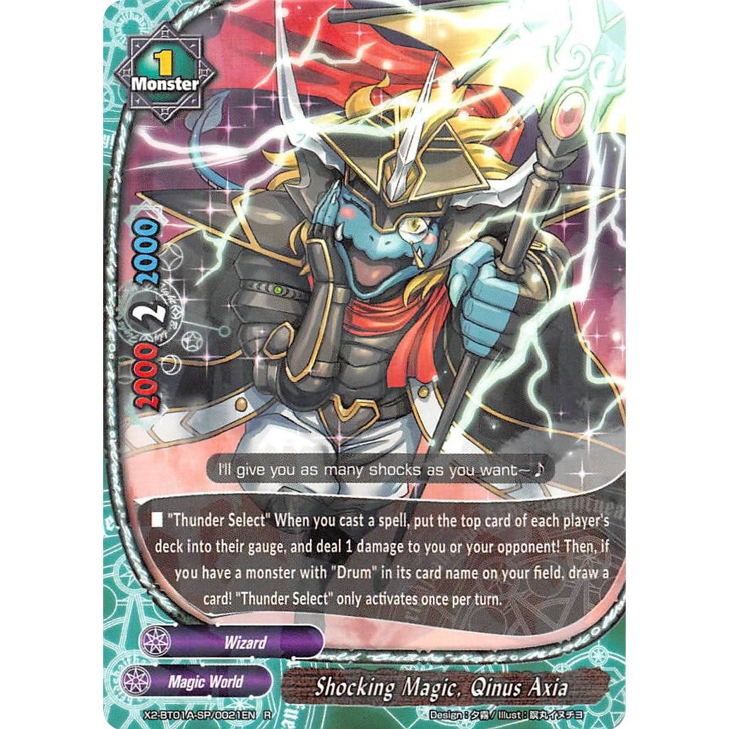 Image for Shocking Magic, Qinus Axia (X2-BT01A-SP/0021EN) (X2BT01A) - Future Card BuddyFight