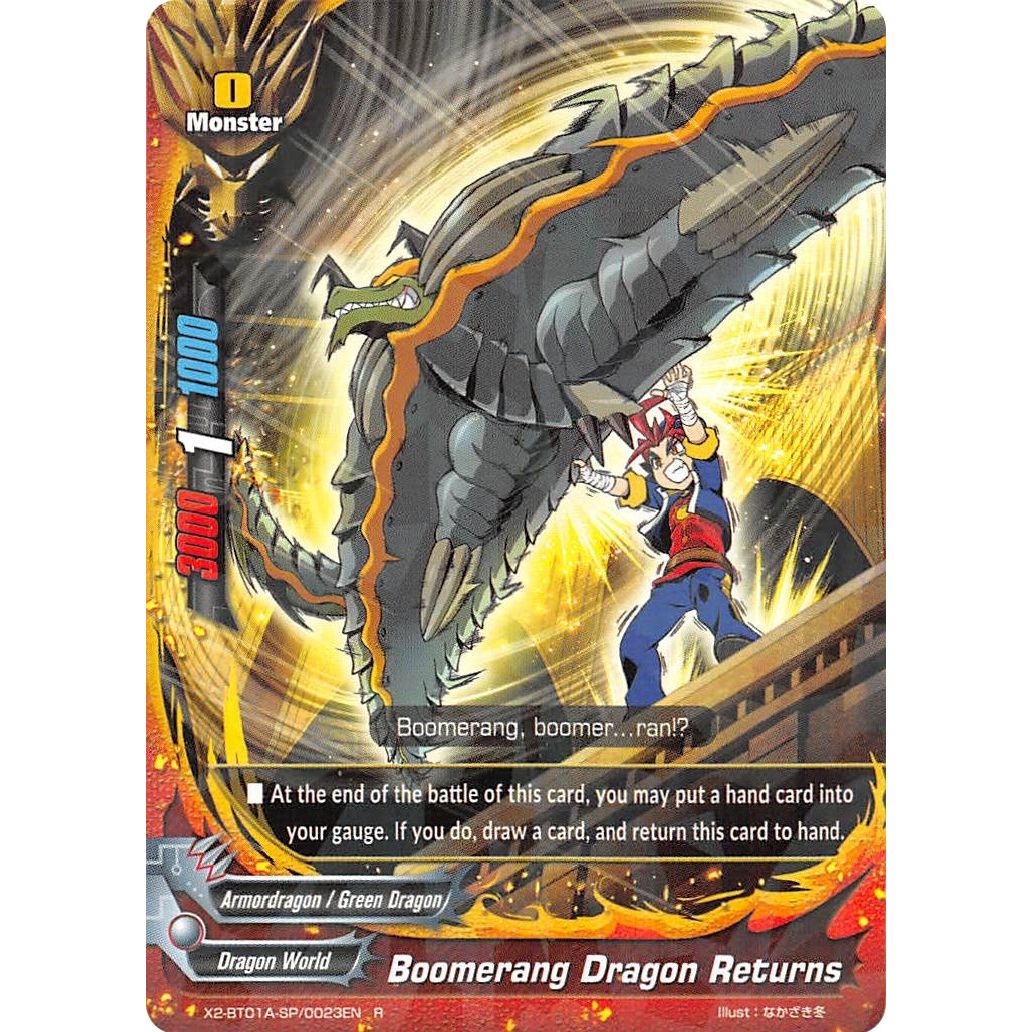 Image for Boomerang Dragon Returns (X2-BT01A-SP/0023EN) (X2BT01A) - Future Card BuddyFight