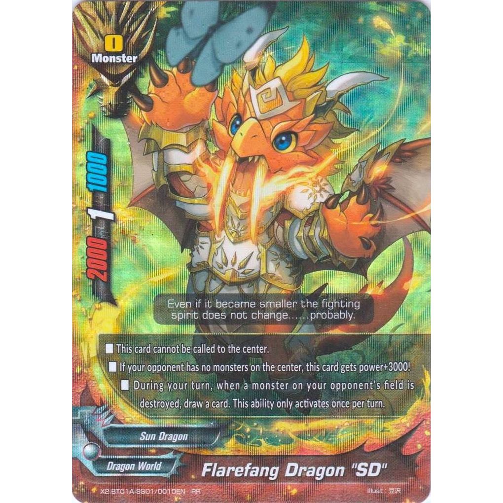 Image for Flarefang Dragon "SD" (X2-BT01A-SS01/0010EN) (X2BT01A) - Future Card BuddyFight