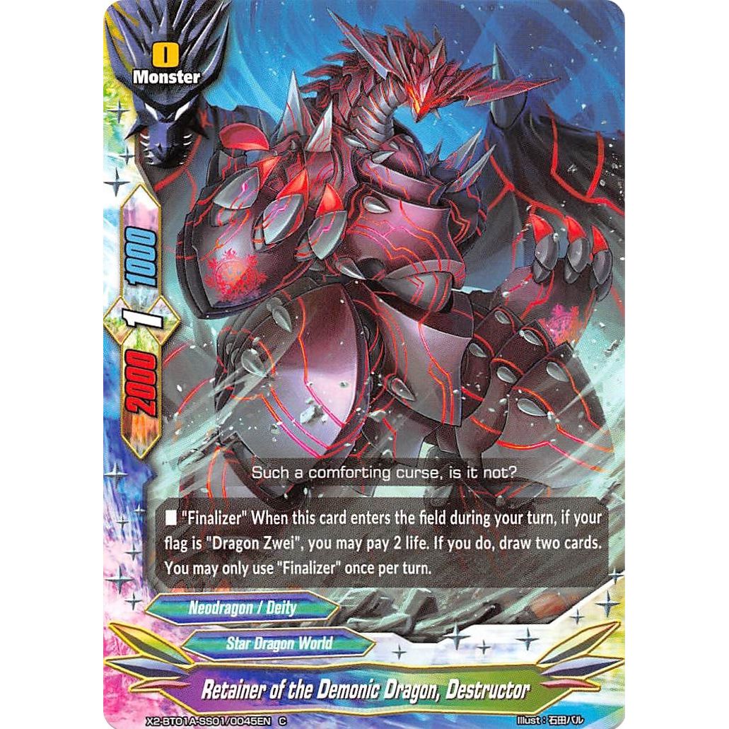 Image for Retainer of the Demonic Dragon, Destructor (X2-BT01A-SS01/0045EN) (X2BT01A) - Future Card BuddyFight