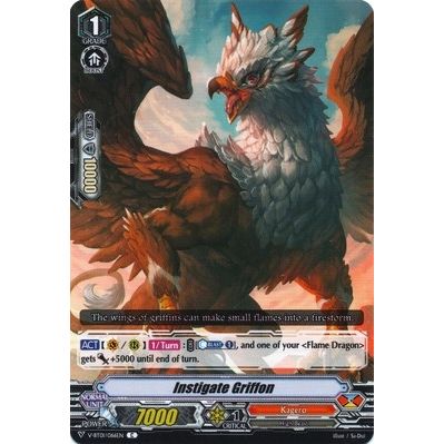 Image for Instigate Griffon (V-BT01/066EN) (V-BT01) - Cardfight Vanguard