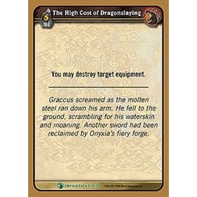 Image for The High Cost of Dragonslaying - WoW