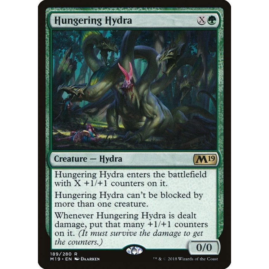 Image for Hungering Hydra (189) (M19) - Magic: The Gathering
