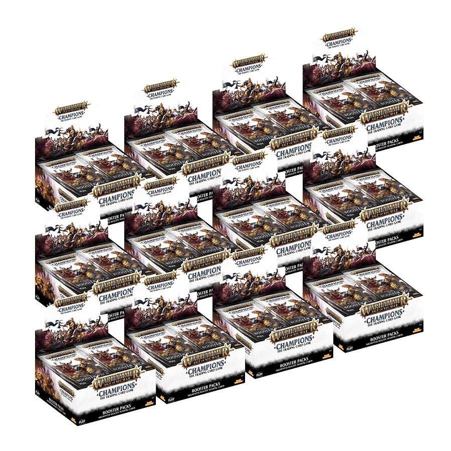Image for Warhammer: Age of Sigmar - Booster Box Case (12 Boxes) - Warhammer Age of Sigmar Champions TCG