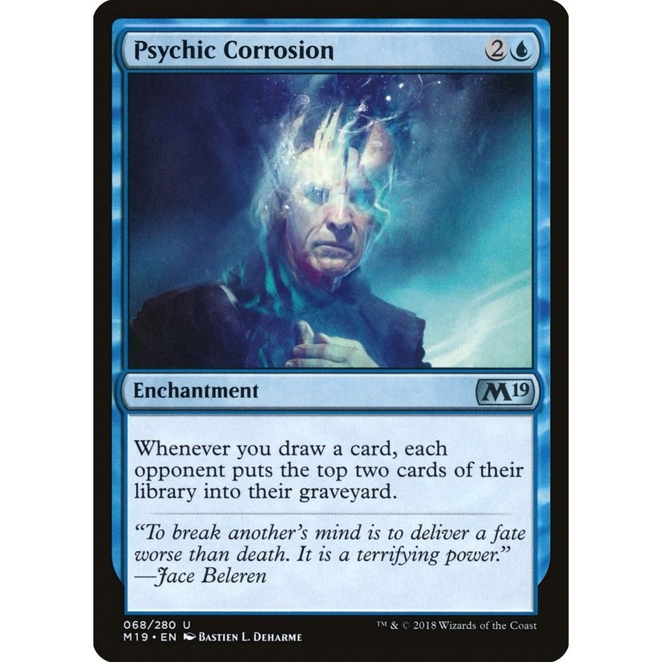 Image for Psychic Corrosion (68) (M19) - Magic: The Gathering