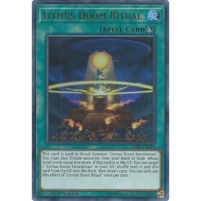 Image for Litmus Doom Ritual (BLRR-EN014) (BLRR) - YuGiOh