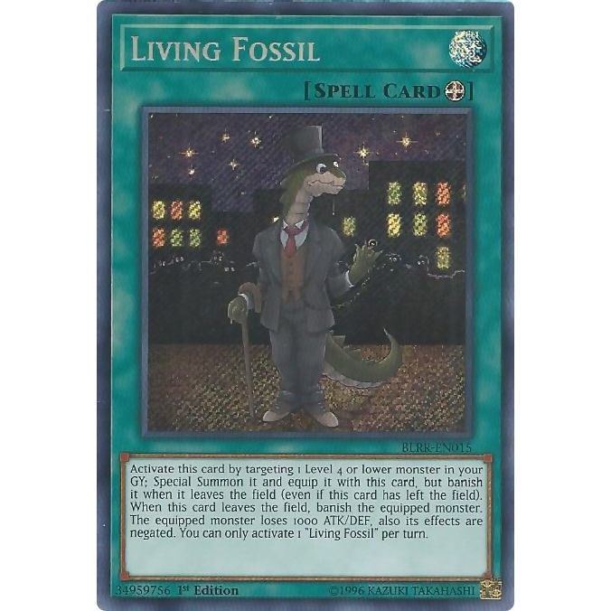 Image for Living Fossil (BLRR-EN015) (BLRR) - YuGiOh
