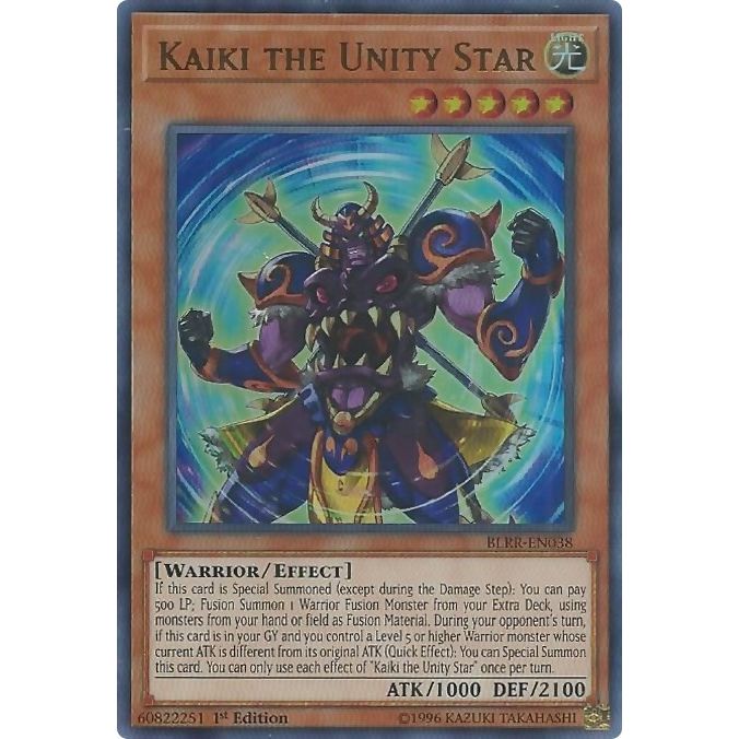 Image for Kaiki the Unity Star (BLRR-EN038) (BLRR) - YuGiOh