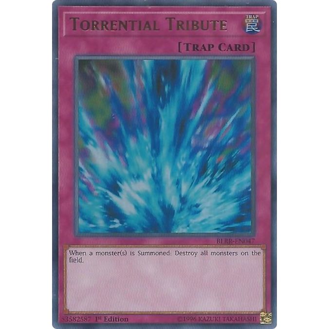 Image for Torrential Tribute (BLRR-EN047) (BLRR) - YuGiOh