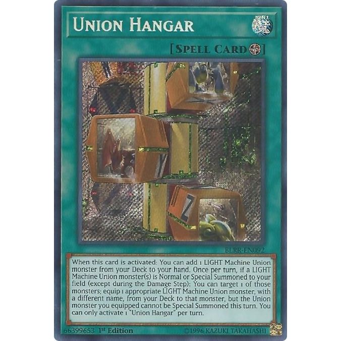Image for Union Hangar (BLRR-EN092) (BLRR) - YuGiOh