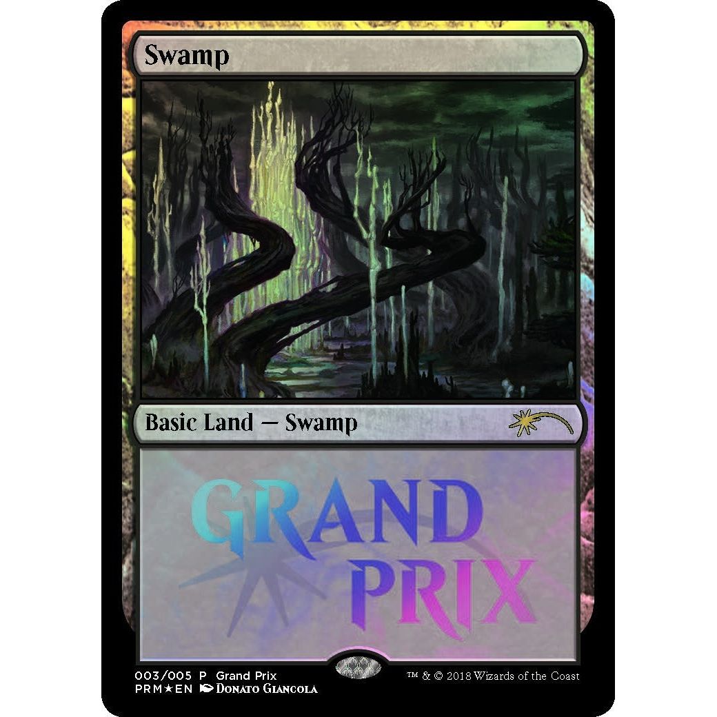 Image for Swamp (3) (GPP) - Magic: The Gathering