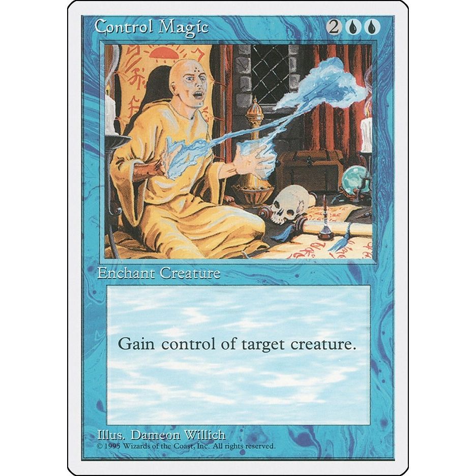 Image for Control Magic (4ED) - Magic: The Gathering