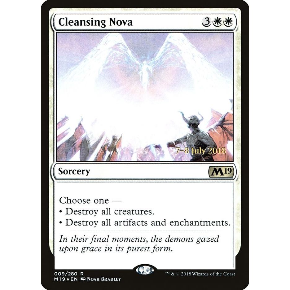 Image for Cleansing Nova (9) (PRE) - Magic: The Gathering