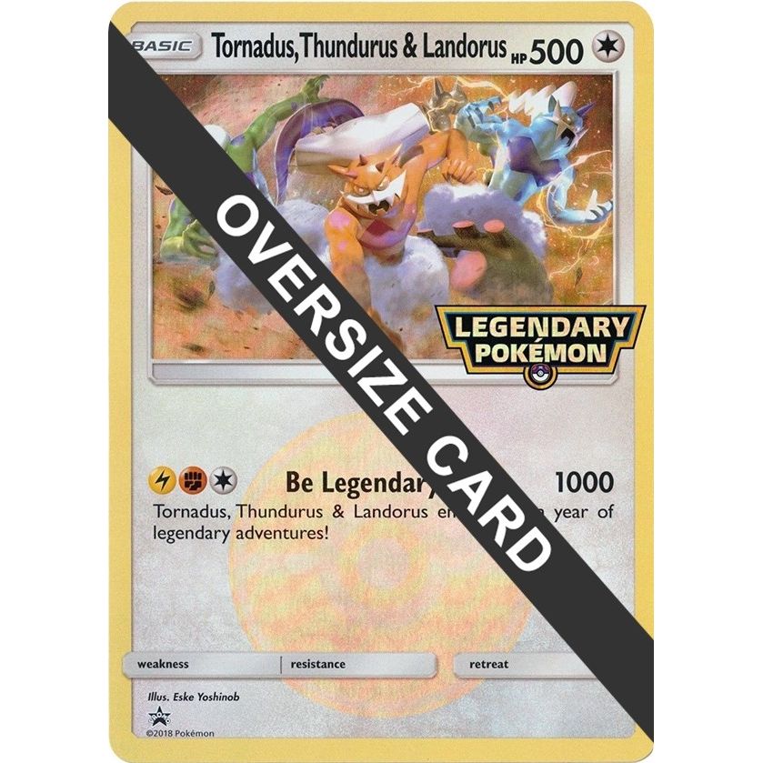 Image for Tornadus, Thundurus & Landorus (Forces of Nature Promo) (PR) - Pokemon