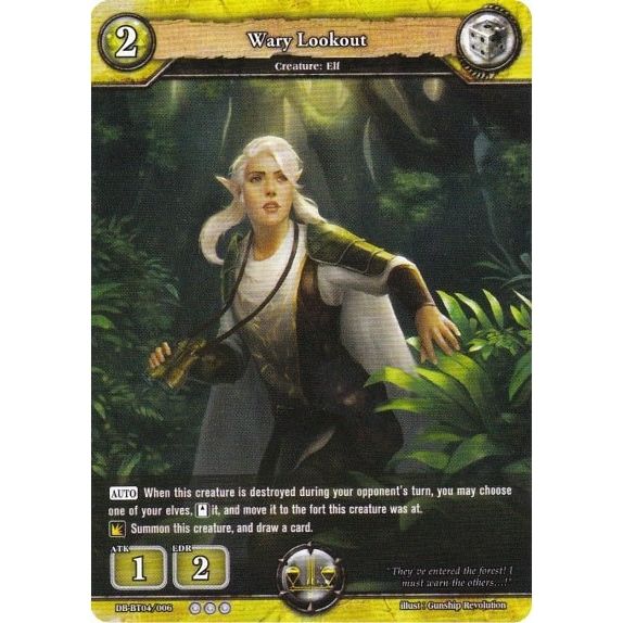 Image for Wary Lookout (DB-BT04/006) (BP04) - Dragoborne