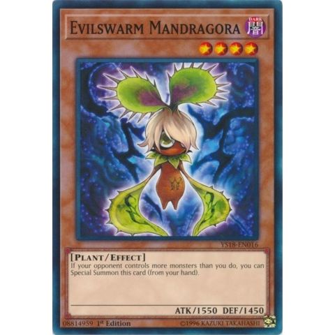Image for Evilswarm Mandragora (YS18-EN016) (YS18) - YuGiOh