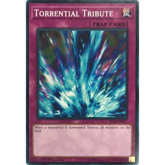 Image for Torrential Tribute (YS18-EN037) (YS18) - YuGiOh