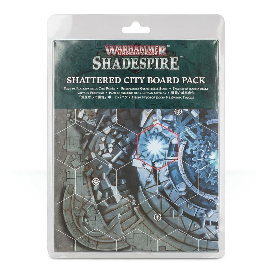 Image for Warhammer: Underworlds - Shadespire Shattered City Board Pack - Warhammer Game Accessories