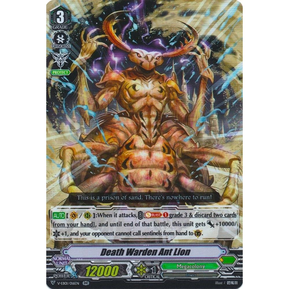 Image for Death Warden Ant Lion (V-EB01/016EN) (V-EB01) - Cardfight Vanguard