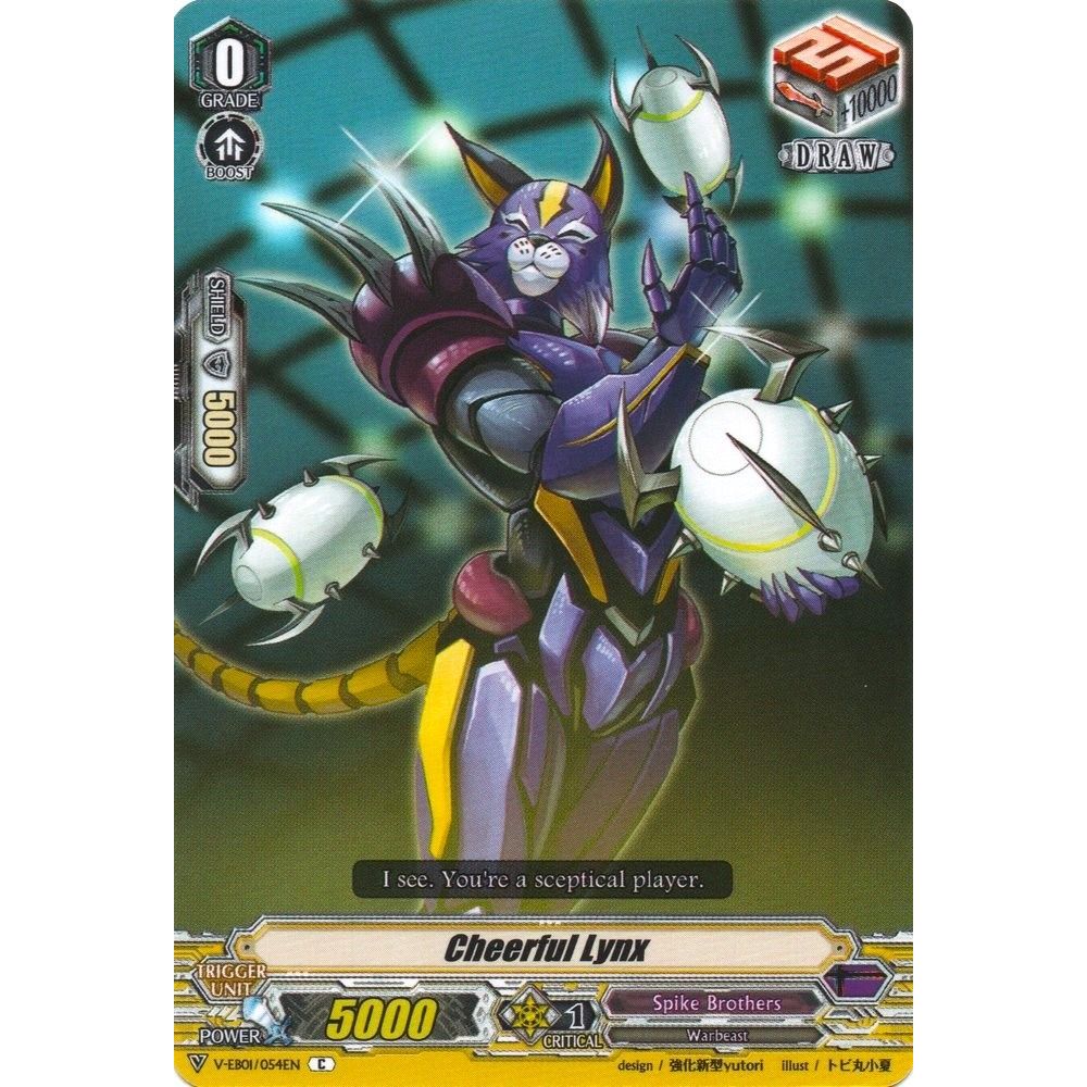 Image for Cheerful Lynx (V-EB01/054EN) (V-EB01) - Cardfight Vanguard