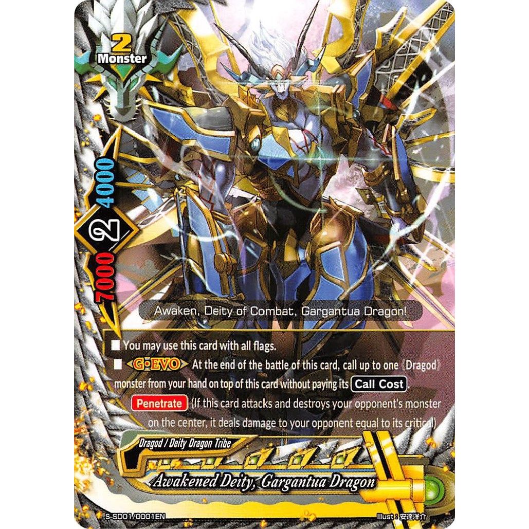 Image for Awakened Deity, Gargantua Dragon (S-SD01/0001EN) (S-SD01) - Future Card BuddyFight