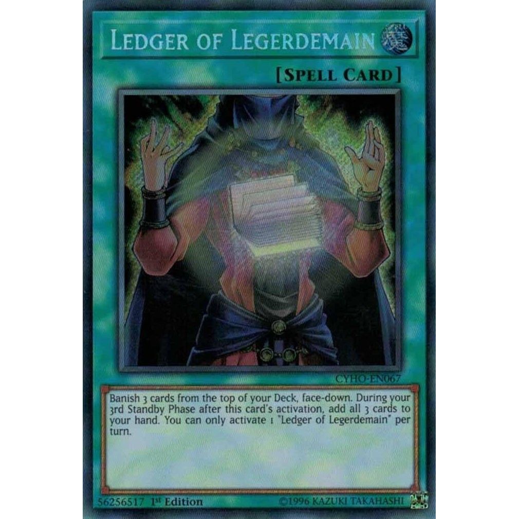 Image for Ledger of Legerdemain (CYHO-EN067) (CYHO) - YuGiOh