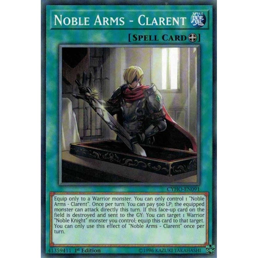Image for Noble Arms - Clarent (CYHO-EN091) (CYHO) - YuGiOh