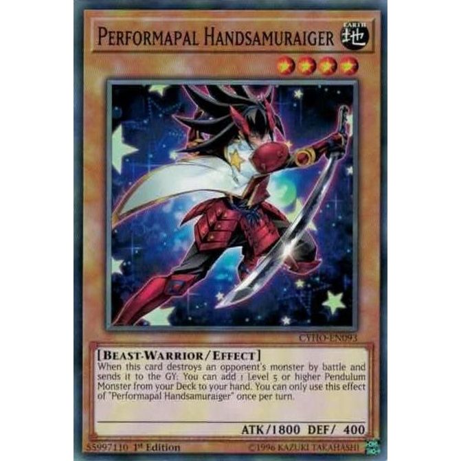 Image for Performapal Handsamuraiger (CYHO-EN093) (CYHO) - YuGiOh