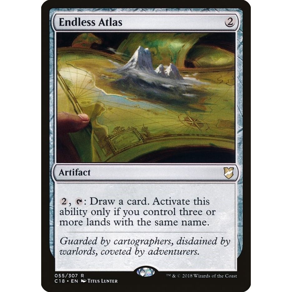 Image for Endless Atlas (55) (C18) - Magic: The Gathering