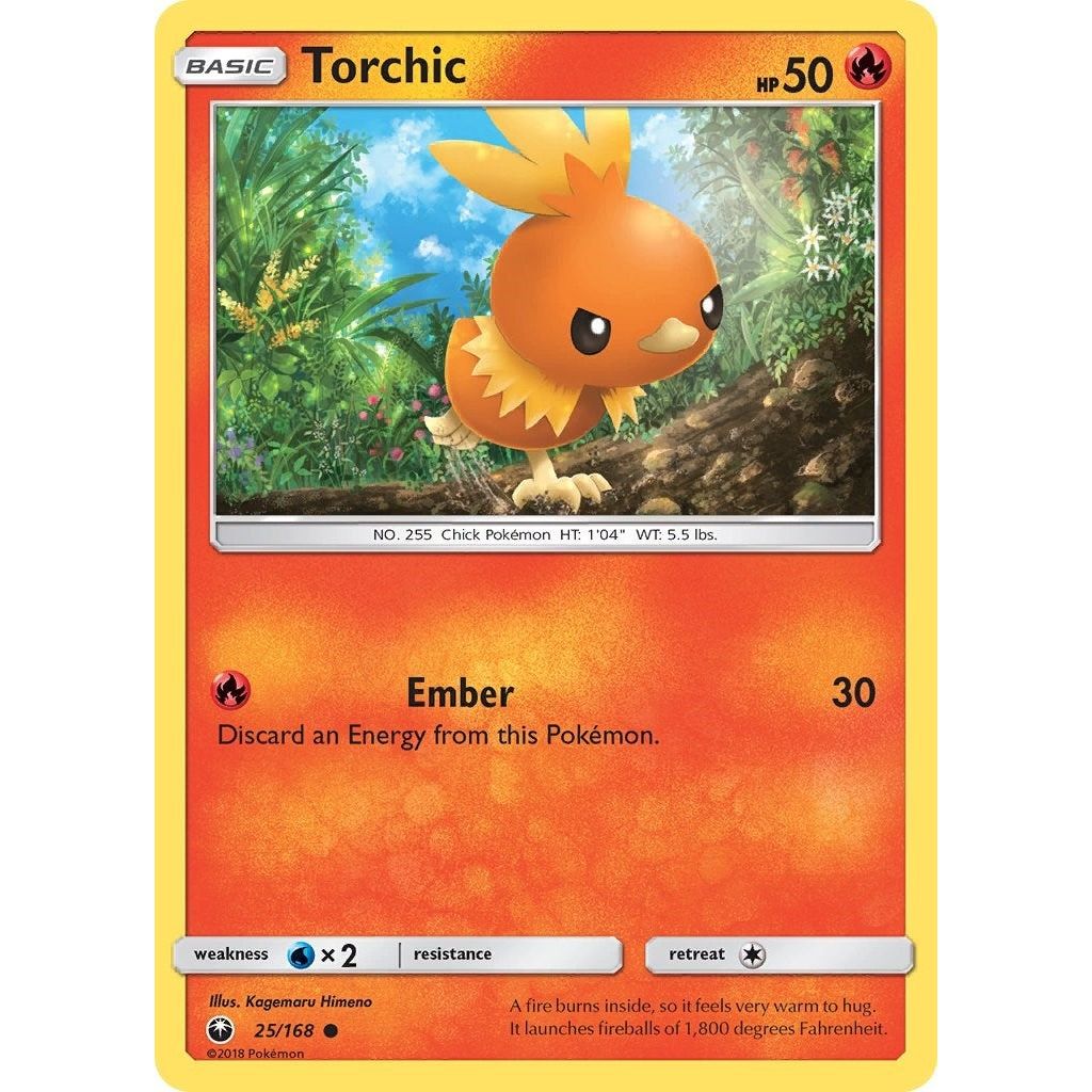 Image for Torchic (25) (25/168) (CES) - Pokemon
