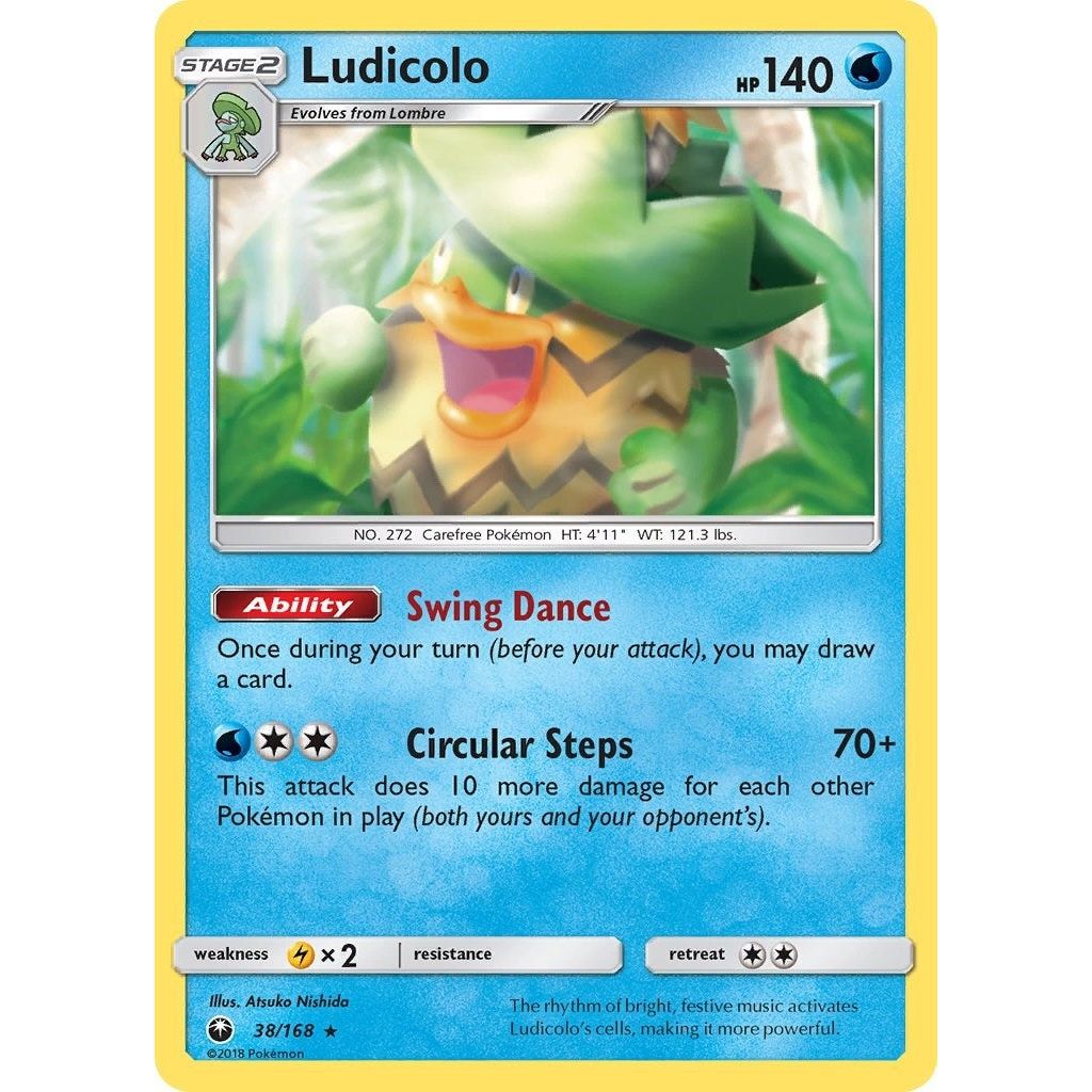Image for Ludicolo (38/168) (CES) - Pokemon