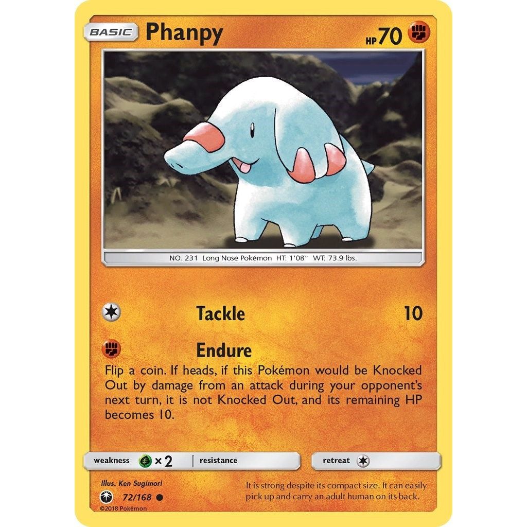 Image for Phanpy (72/168) (CES) - Pokemon