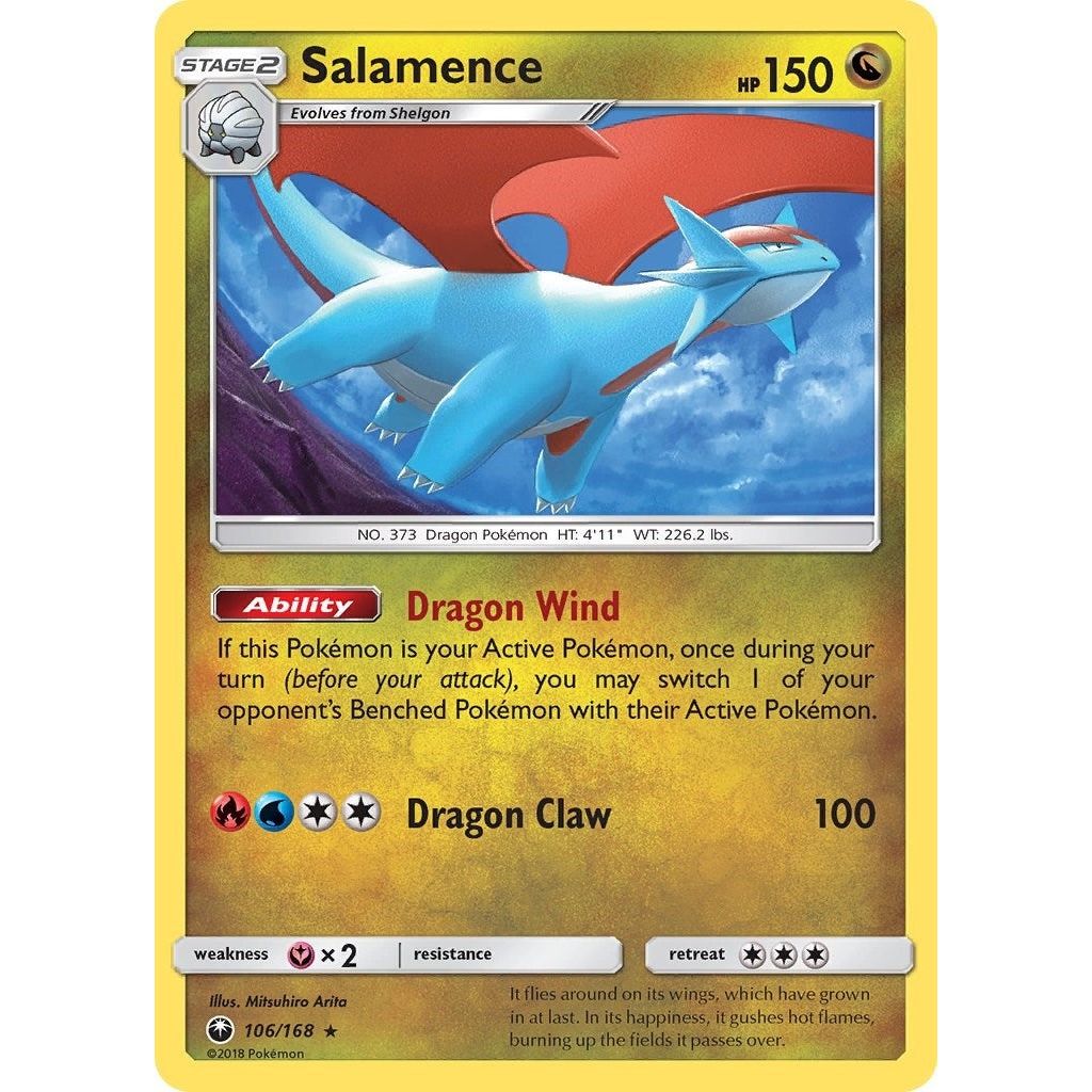 Image for Salamence (106/168) (CES) - Pokemon