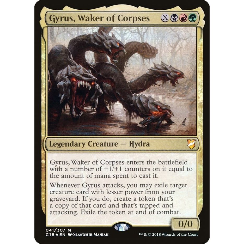 Image for Gyrus, Waker of Corpses (41) (C18) - Magic: The Gathering