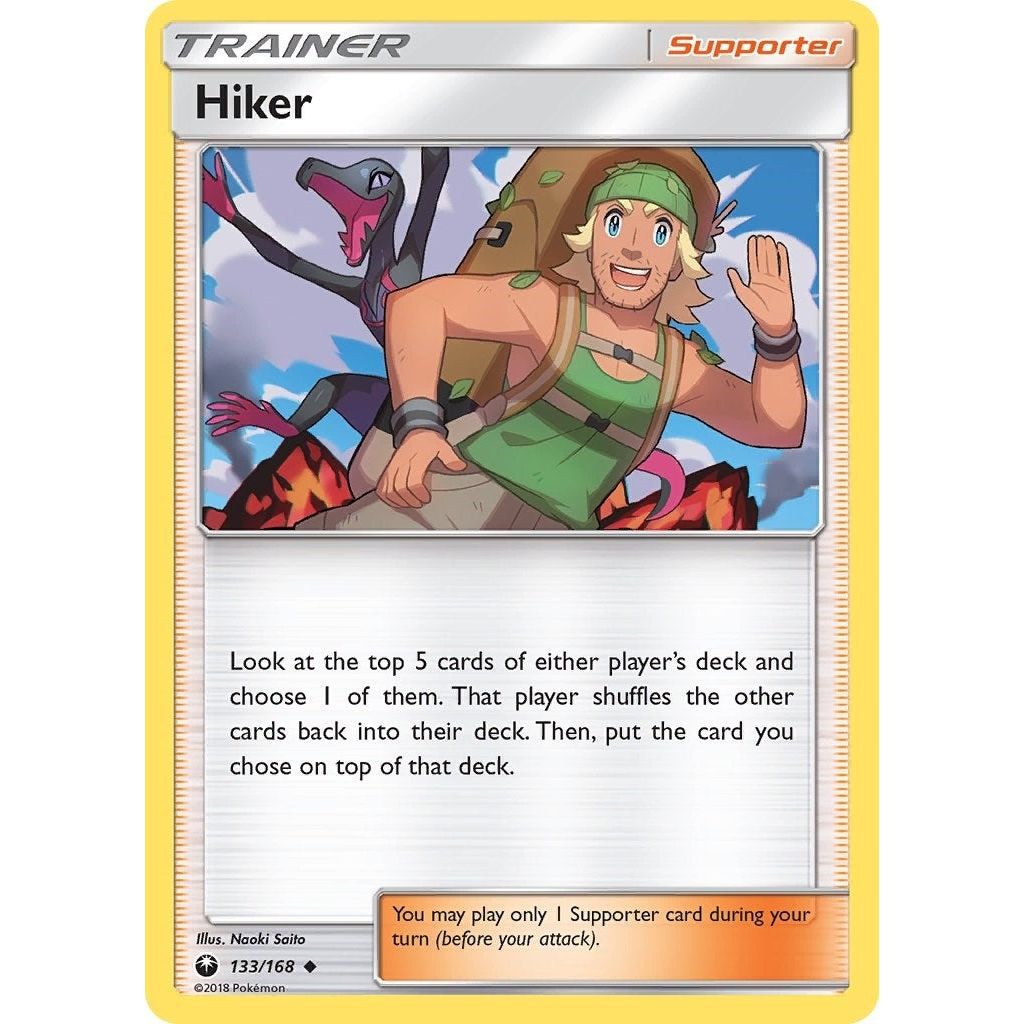 Image for Hiker (133/168) (CES) - Pokemon