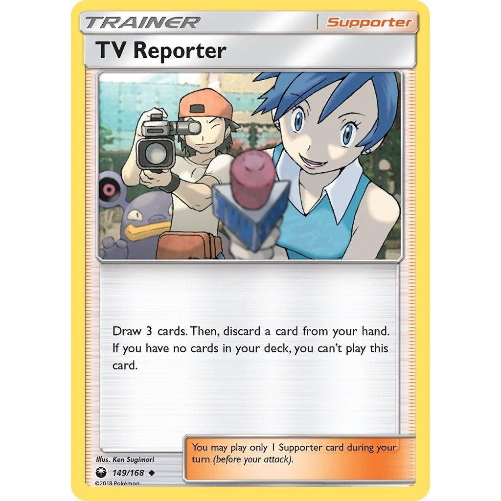 Image for TV Reporter (149/168) (CES) - Pokemon