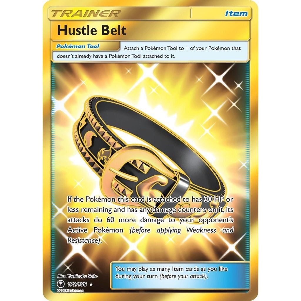 Image for Hustle Belt (Secret) (179/168) (CES) - Pokemon